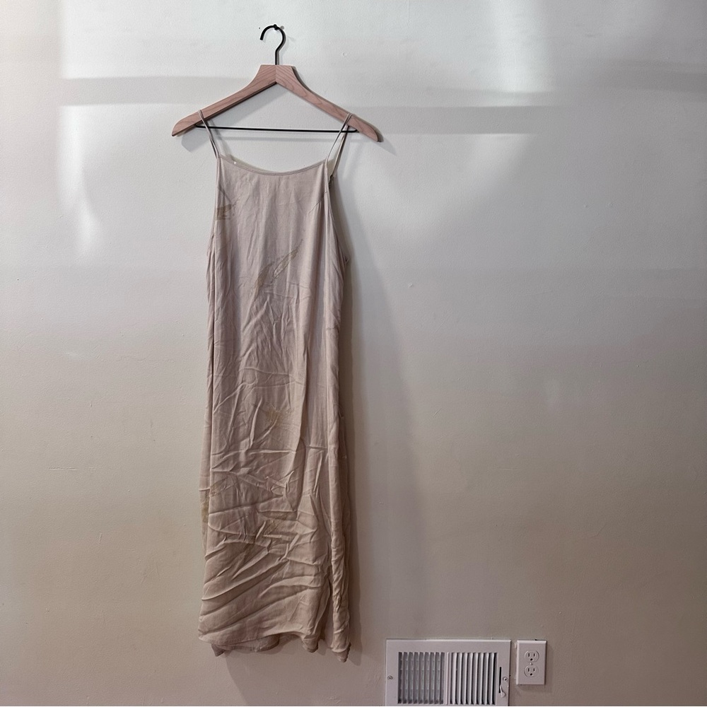 Grade & Gather Haze Slip Wisp Print Dress